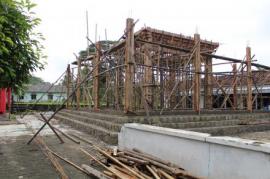 Progres Pembangunan Aula Balai Desa Bendung Tgl. 26 Januari 2017