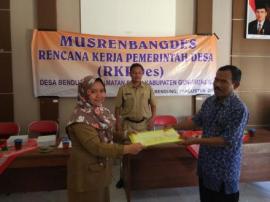 Musyawarah Rencana Pembangunan Desa (MusrenbagDes) Penyusunan RKPDes Tahun Anggaran 2018