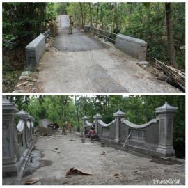 Wooww... Padukuhan Gobeh Punya Jembatan Anyar 